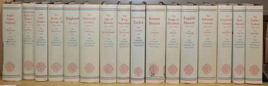 16 volumes of The Oxford History of England